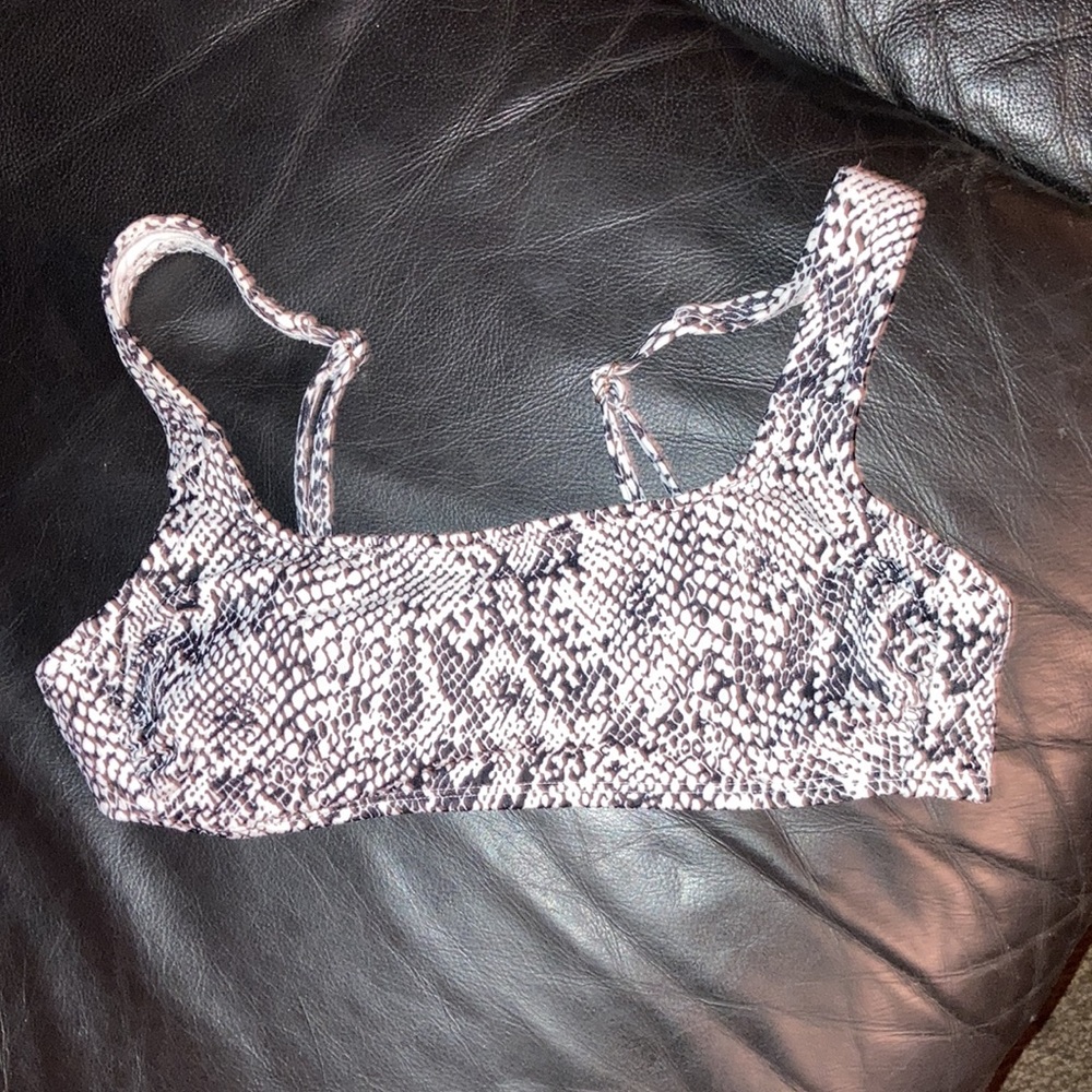 Used snake swim top